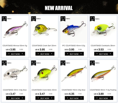 Countbass Mini Crankbait 37mm