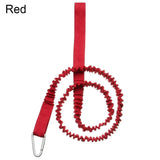 Adjustable Elastic Kayak & Canoe Paddle Leash – Fishing Rod Safety Rope with Carabiner for Rowing & Boat Accessories
