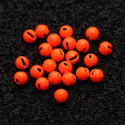 Multi-Color Tungsten Slotted Beads (25 Pack)