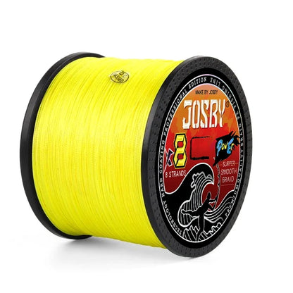 JOSBY 8-Strand PE Braided Line (100-1000m)
