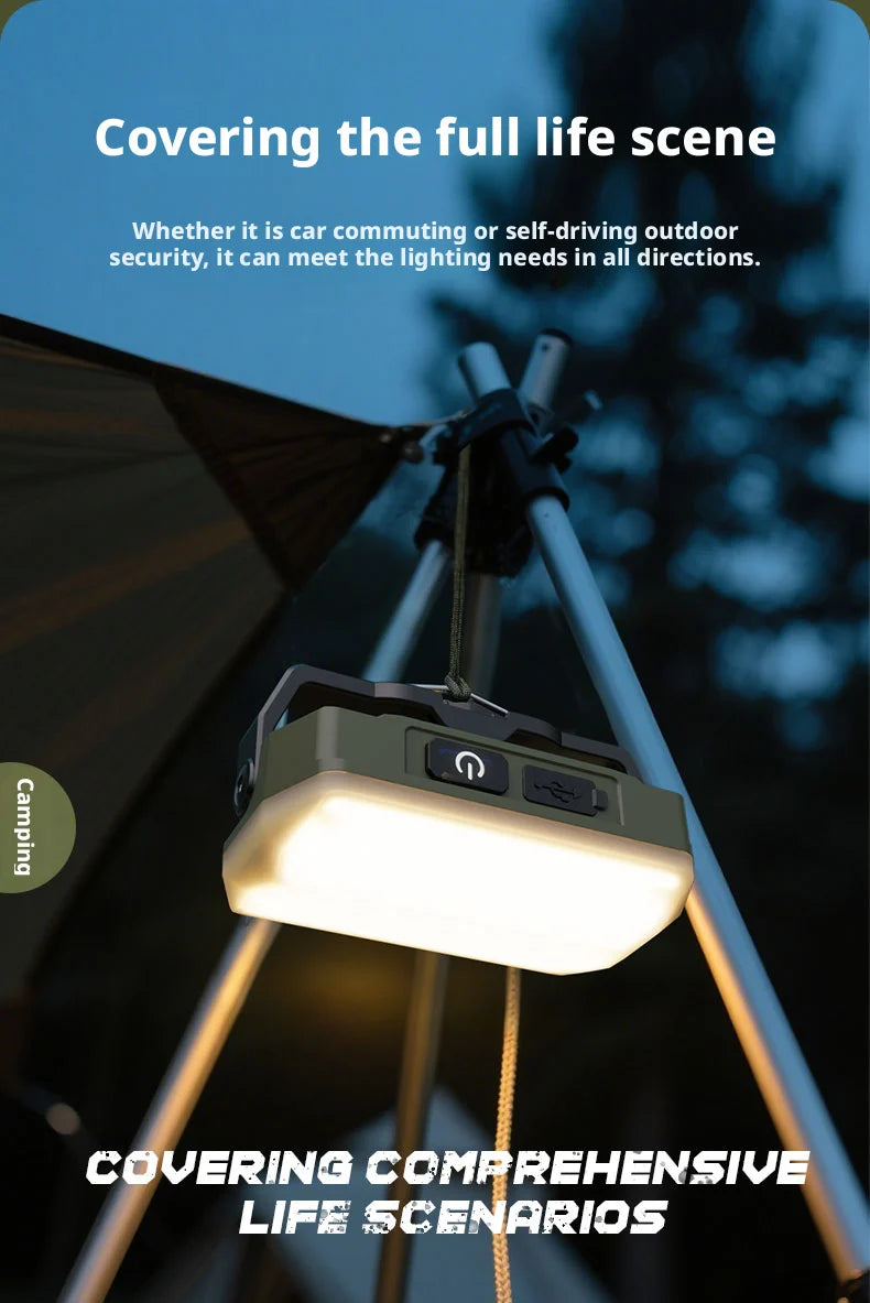 Solar Powered Camping Lantern with Ultra Long Battery Life for Outdoor Tent Emergency Lighting Home Use