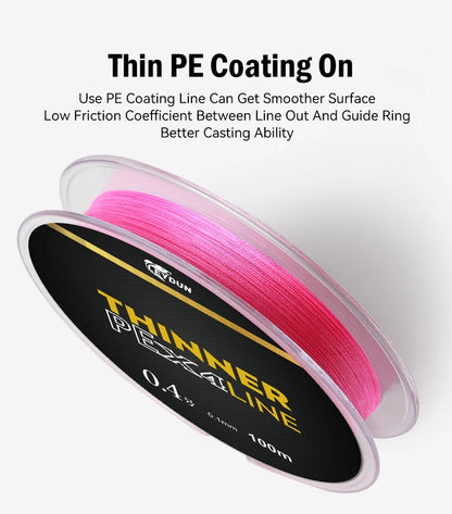 Leydun Micro Thin 4-Strand PE Line