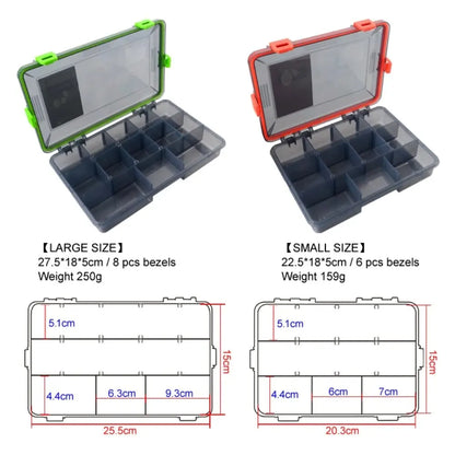 ilure Large Waterproof Tackle Organizer Box