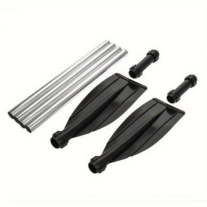 Detachable Kayak & Canoe Paddle – Ribbed Blade Floating Oar for Boats, Rafts & Surfing