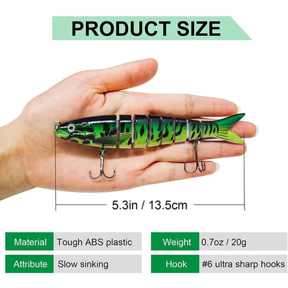 Multi-Jointed Bionic Swimbait