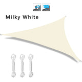 Outdoor sunshade sail triangular canopy sun protection garden canopy anti-ultraviolet outdoor sunshade and rain protection