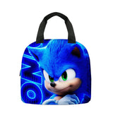 Sonic Backpack Primary and Middle School Students Schoolbag Boys Girls Anime Cartoon School Bag Mochila Zipper Shoulders