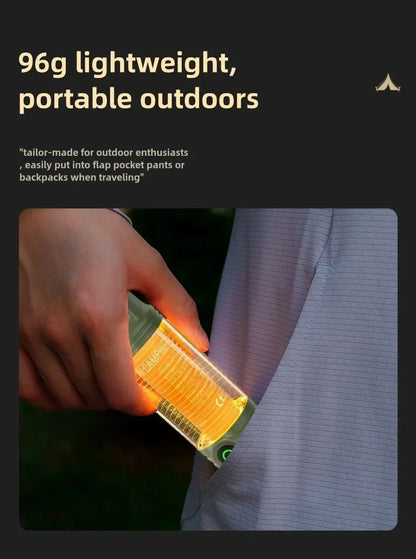 Multi Functional Outdoor LED Outdoor Camping Lights Rechargeable Flashlights Portable Night Lights Waterproof Travel Tent Light