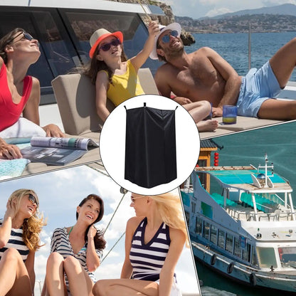 Portable Privacy Shower Tent Outdoor Waterproof Changing Room Shelter for Camping Hiking Beach Toilet Shower Bathroom Beach Boat