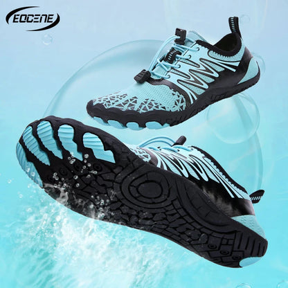 EOCENE Men Women Barefoot Outdoor Sports Aqua Shoes Quick-dry Beach Swimming Fitness Wading Hiking Cycling Water Sneakers Shoes
