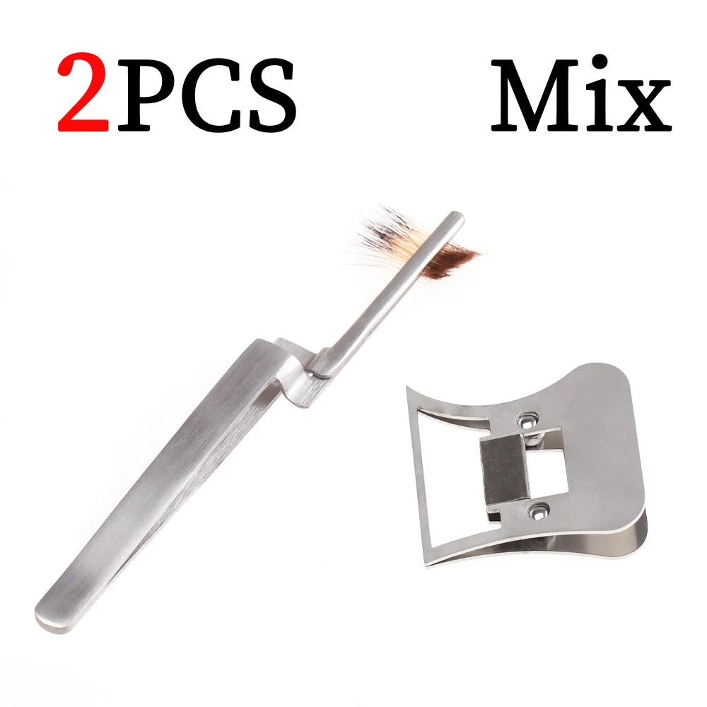 ICERIO Stainless Steel Hackle Pliers