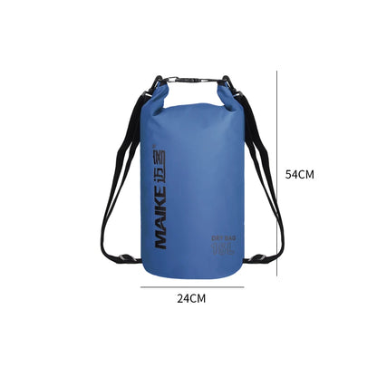 Maike Dry Bags Waterproof Bag for Women Men 5L/10L/15L Swimming Rafting Kayaking River Trekking Waterproof Dry Bag Backpack