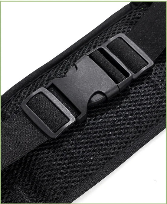 HTMCK Multifunctional Waterproof Waist Bag Portable Fanny Pack Outdoor Running Fitness Phone Belt Bag