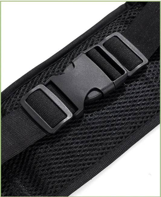 HTMCK Multifunctional Waterproof Waist Bag Portable Fanny Pack Outdoor Running Fitness Phone Belt Bag