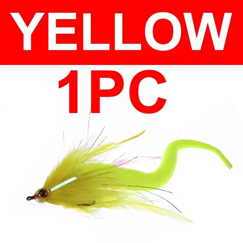 Bimoo Dragon Tail Pike and Muskie Streamers