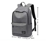 Trendy Men's Minimalist Backpack Versatile Backpack Large Capacity School Student Computer Travel Bag Washable Unisex Backpack