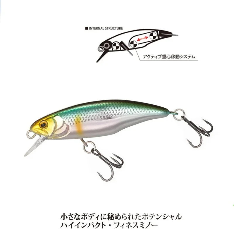 Japan Style Sinking Minnow 52mm