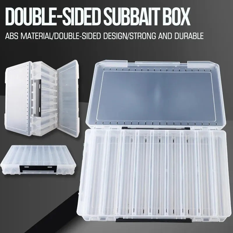 TAIYU Double-Sided Tackle Box (10/14/18 Compartments)