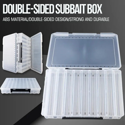 TAIYU Double-Sided Tackle Box (10/14/18 Compartments)