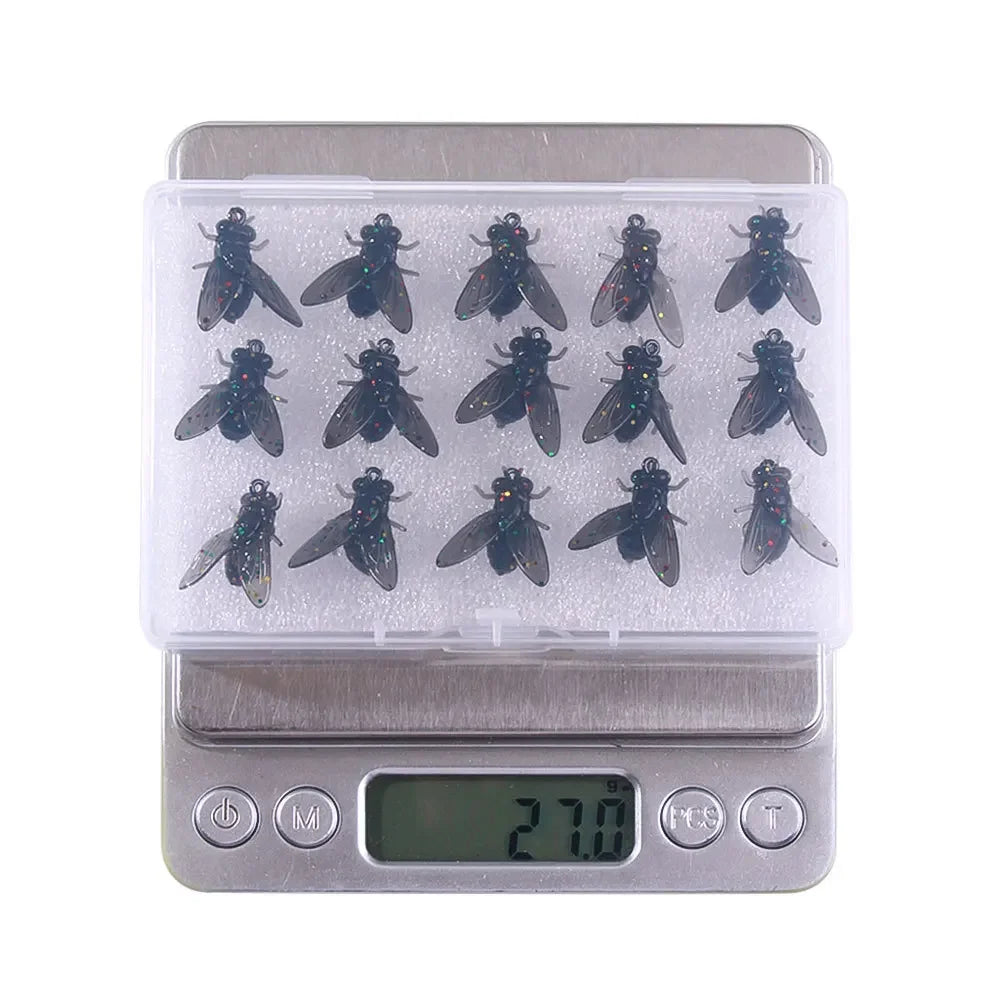 Ultra-Realistic Parachute Dry Flies (15/60 Pack)