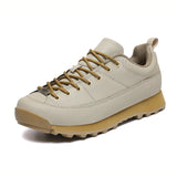 Men’s Hiking Shoes – Outdoor Trekking Anti-Slip Lightweight Sneakers with Mesh Upper (Big Size Comfort Walking Shoes)