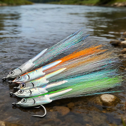 Realistic Minnow Baitfish Flies