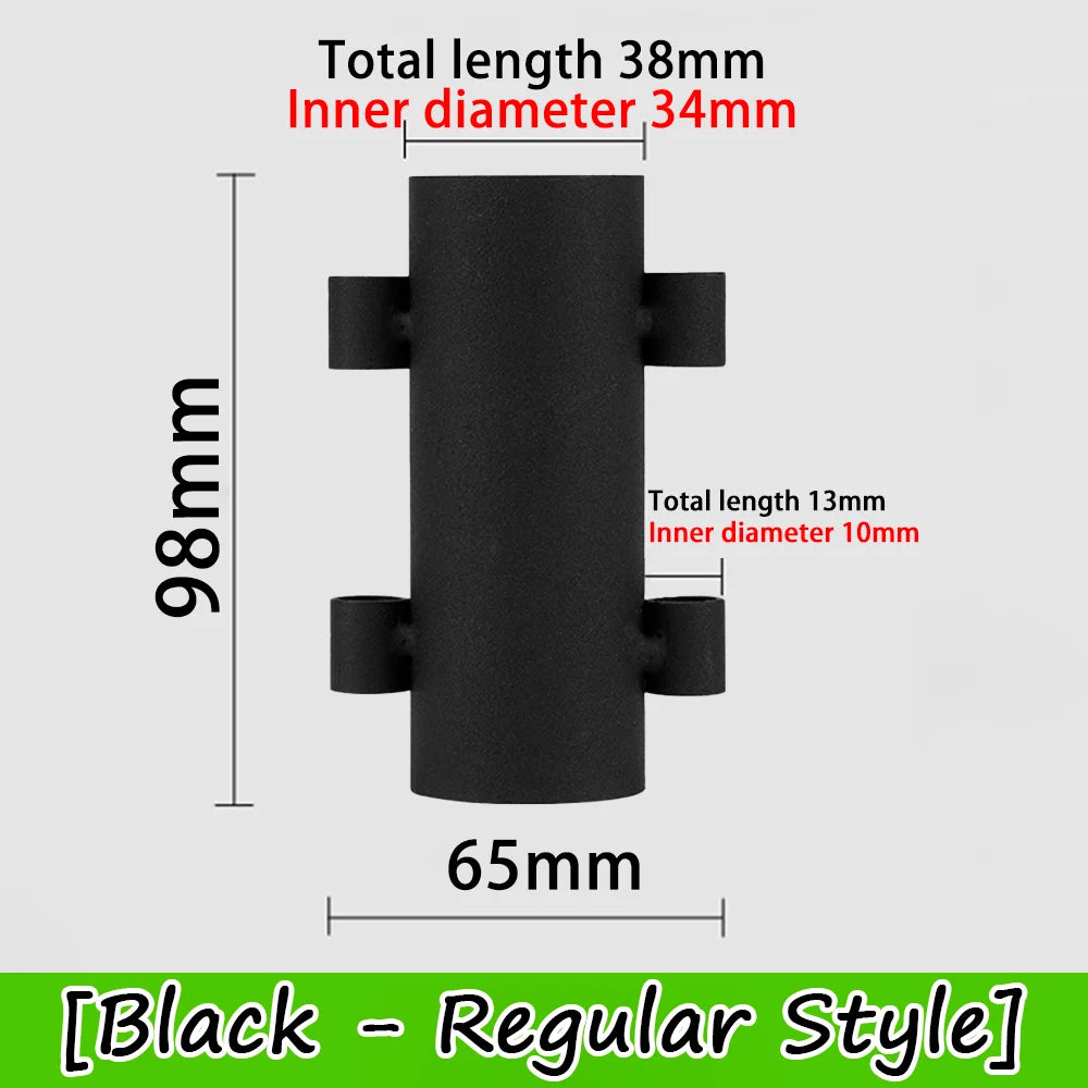 Outdoor camping adjustable canopy pole holder large diameter bracket camping tent canopy accessories strut fixing tube base