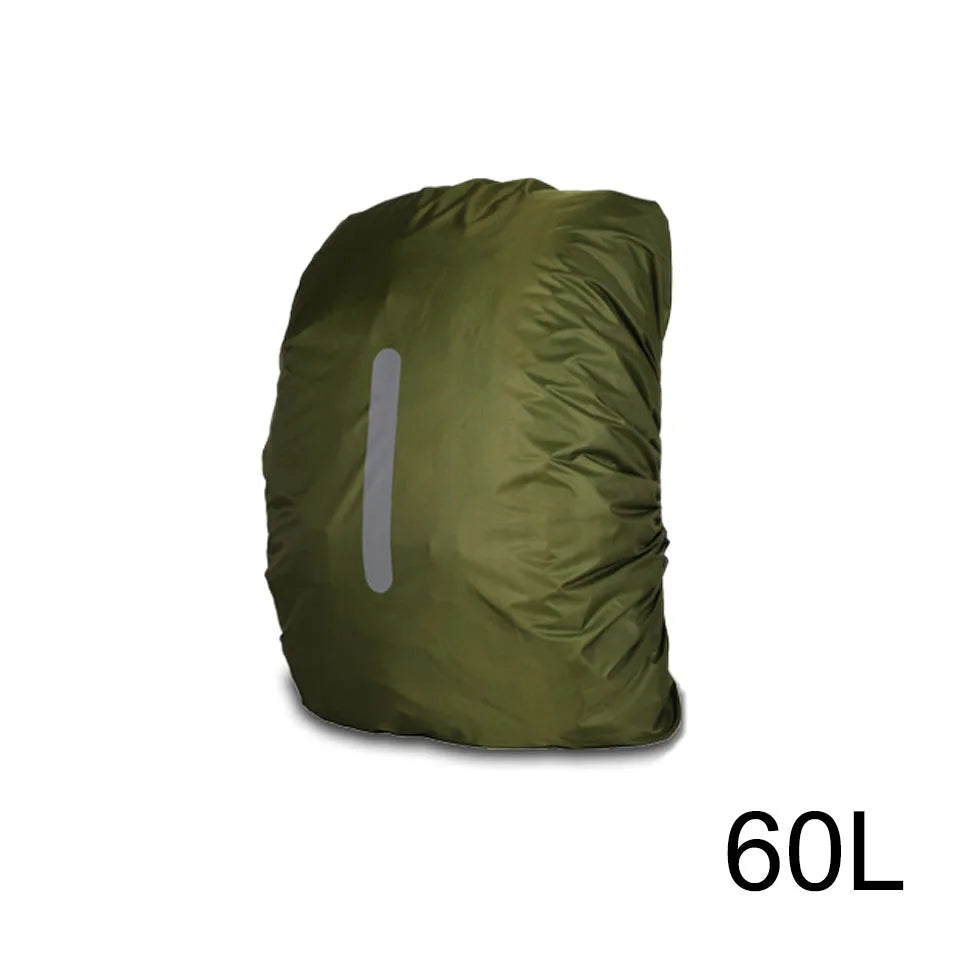 KoKossi 1Pcs 25-80L Backpack Rainproof Cover Outdoor Sports Cycling Hiking Backpack Mountaineering Camping Dust Cover Woman Men