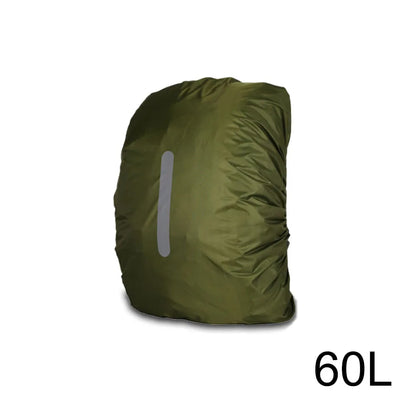 KoKossi 1Pcs 25-80L Backpack Rainproof Cover Outdoor Sports Cycling Hiking Backpack Mountaineering Camping Dust Cover Woman Men