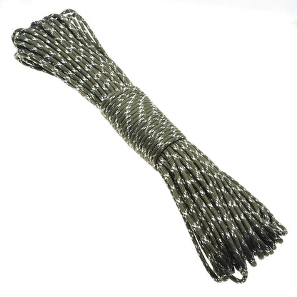 Gold & Silver 550 Paracord – Type III, 100ft, 19 Colors