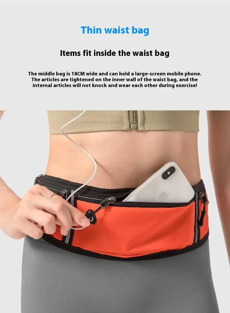 Causal Waist Pack Waterproof Sport Bag Women Men Multifunctional Running Waist Bag Fashion Phone Bag Chest Bags Women Handbag