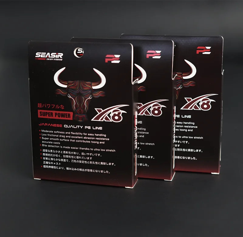 Seasir RedBull 8-Strand PE Braid 150m