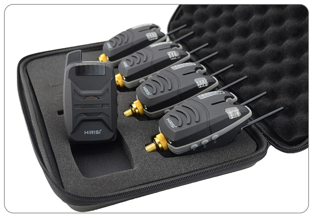Wireless Bite Alarm Set with Receiver & Carry Case