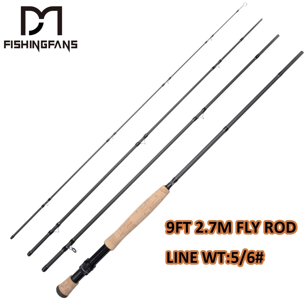 Fishingfans 9ft 5/6WT 36T Carbon Fly Rod