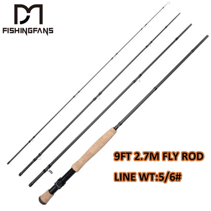 Fishingfans 9ft 5/6WT 36T Carbon Fly Rod
