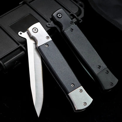 Outdoor Portable Folding Fruit Knife High Hardness Stainless Steel Pocket Cutter Camping Survival Vegetable Peeling Knife EDC Ha