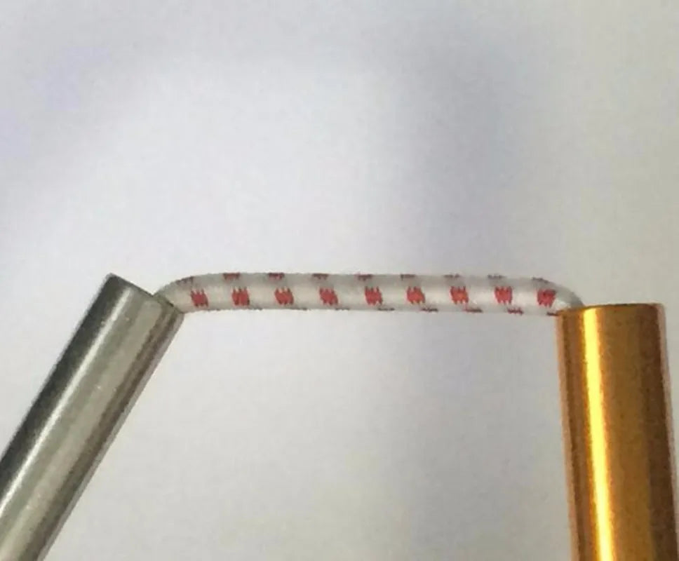 10M 2-3mm Tent Accessories Tent Pole DIY Rubber Band 2-3mm Red Dot Latex Elastic Rope Strong Underwear Elastic Rope