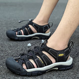 Men’s Outdoor Hiking Sandals – Non-Slip Breathable Water Shoes for Summer Trekking & Casual Wear
