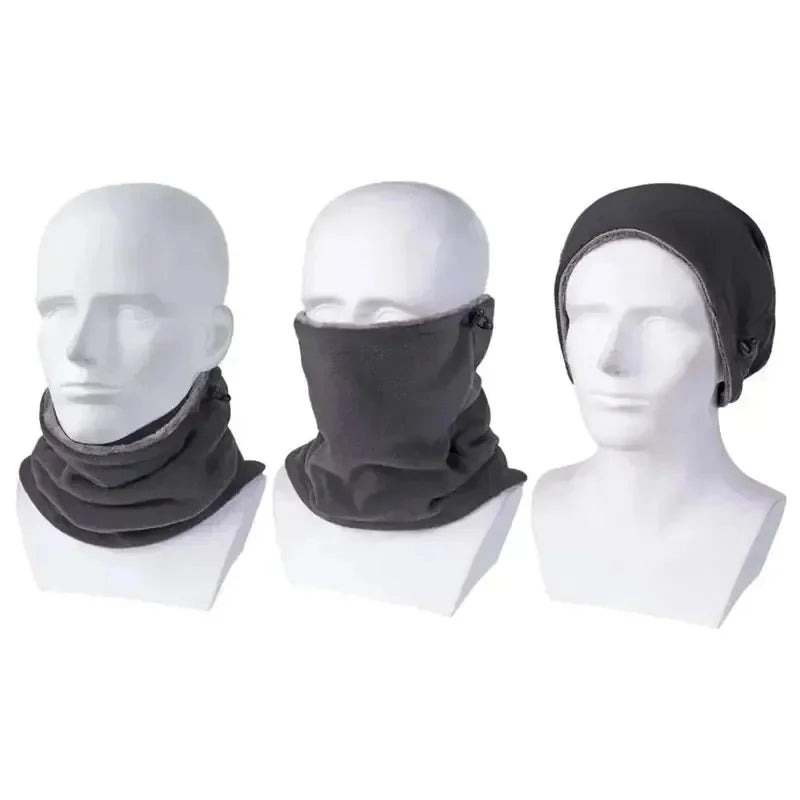 Men's Thermal Windproof Balaclava Face Mask, Fleece Lined Breathable Neck Gaiter for Skiing Cycling Motorcycling