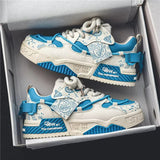 Men’s Casual Sneakers – Outdoor Fashion Vulcanized Shoes with Breathable Platform Design (Spring & Walking Comfort)