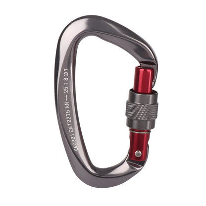 Quality Aluminum Security Master Lock Accessories Mountaineering Protective Equipment Professional Carabiner Climbing Key Hooks