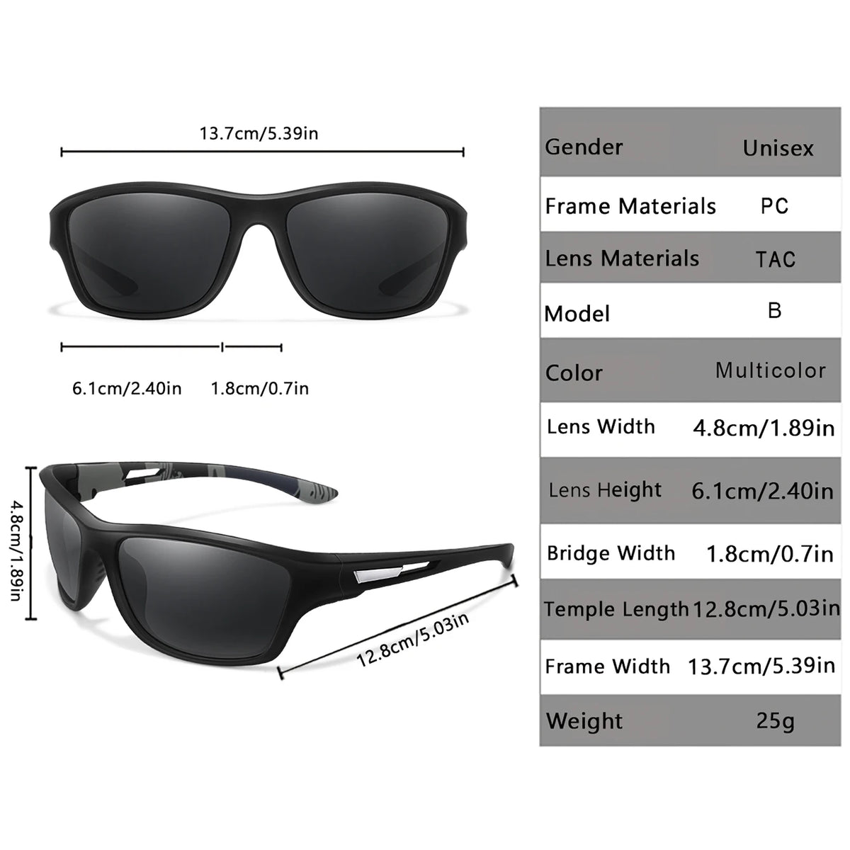 POAT TAC Polarized Fishing Sunglasses