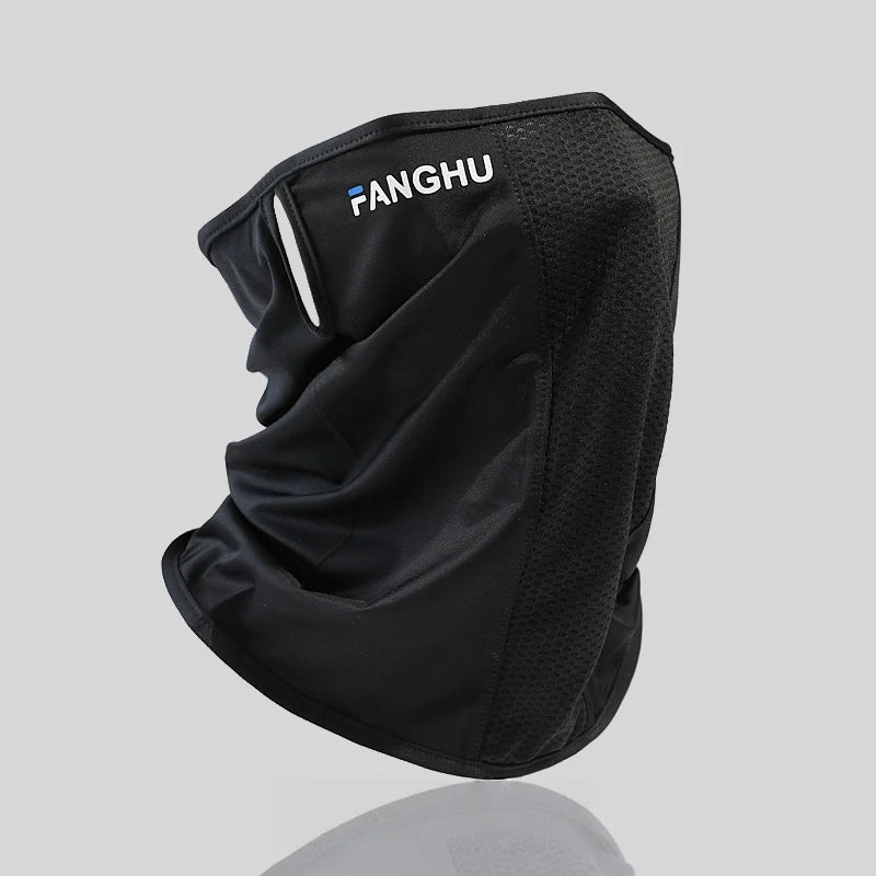 Mesh Breathable Ear Loop Neck Gaiter Elastic Sunscreen Anti-UV Face Covering Thin Sports for Men Women