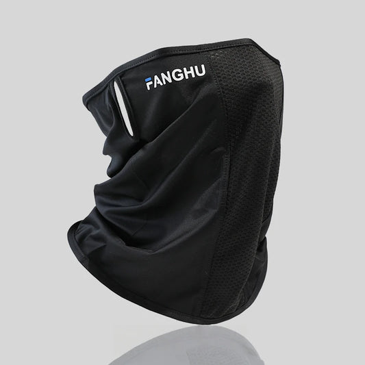 Mesh Breathable Ear Loop Neck Gaiter Elastic Sunscreen Anti-UV Face Covering Thin Sports for Men Women