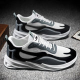 Men’s Trendy Sports Shoes – Cushion Running Sneakers, Breathable Soft Sole Trainers for Walking & Jogging