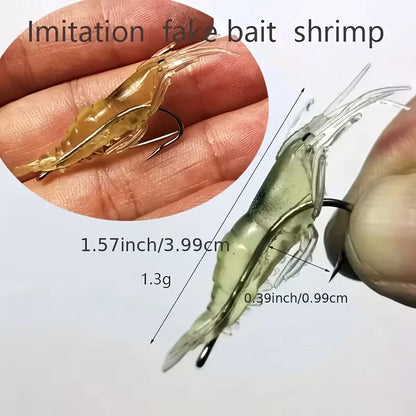 Goture Luminous Soft Shrimp Lures (5/10/20 Pack)
