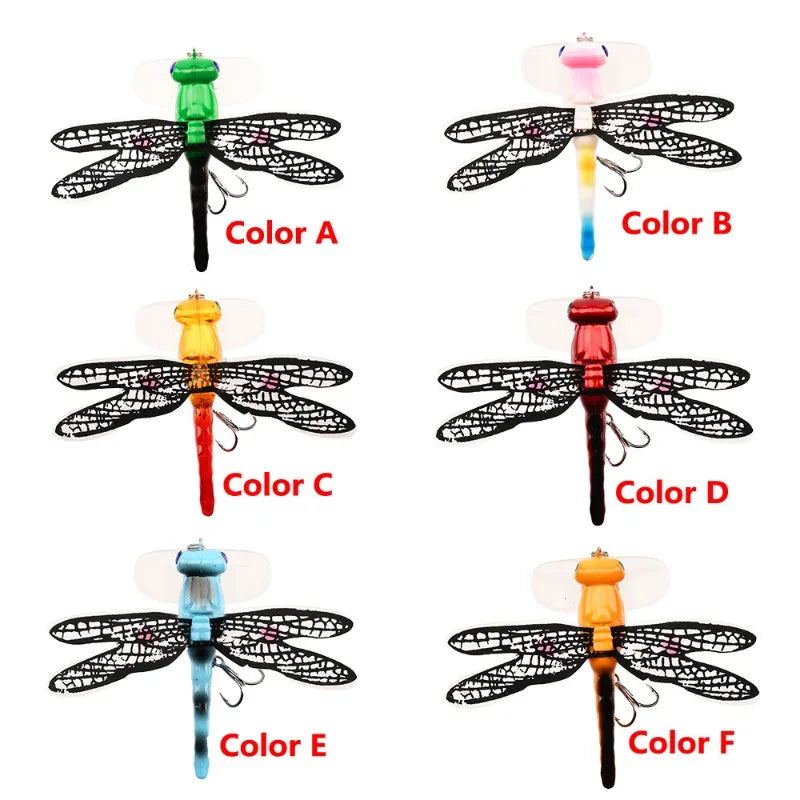 Topwater Dragonfly Fly Lure 7.5cm