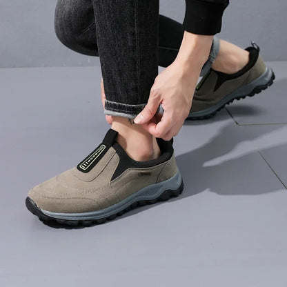 Men’s Indestructible Work Shoes – Breathable Lightweight Anti-Slip Outdoor Sneakers