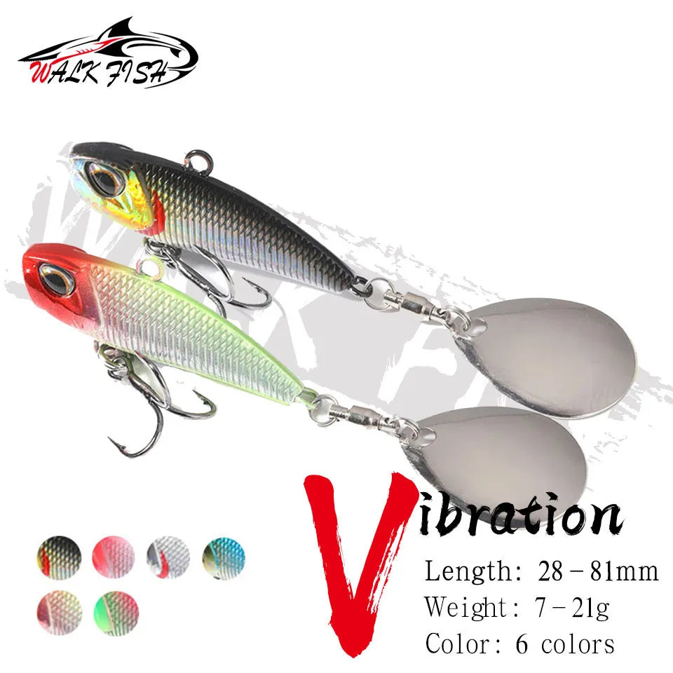 WALK FISH Metal VIB Spinner Bait