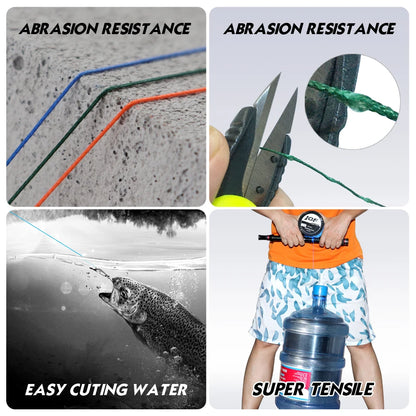 JOF 8 Strand and 4 Strand PE Braided Fishing Line
